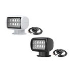 02 Series 360° Rotating Remote Control 30W LED Searchlight w/ Wired Panel (White/Black | 2700K Warm White/White Light 5500K) (Copy)