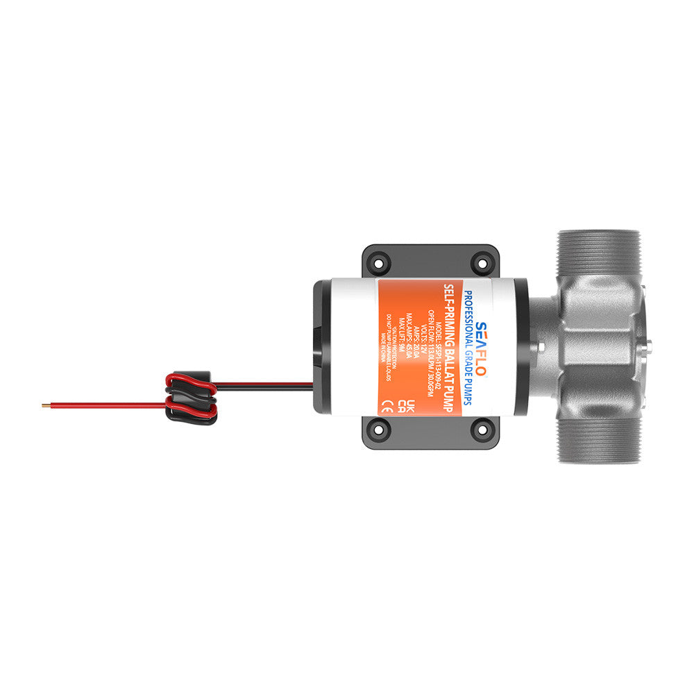 SEAFLO 02-Series 30.0 GPH Ballast Pump (Choose 12V or 24V)
