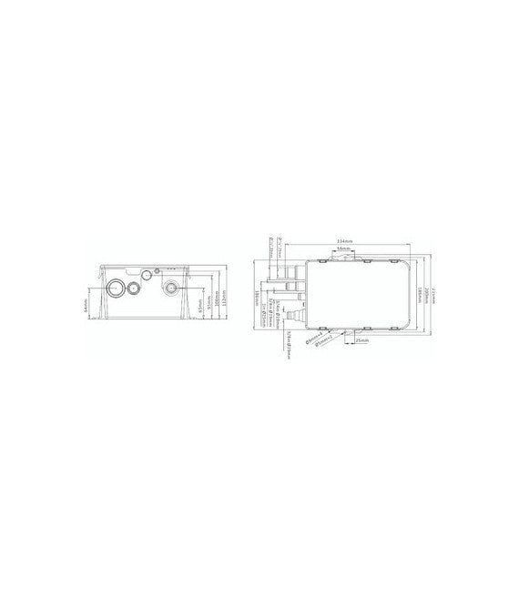 SEAFLO 07-Series Shower Sump Pump System Box Multi Inlet - 12V DC (600GPH/750GPH Options)