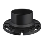 SEAFLO RV Toilet 3" Socket Floor Flange (SFRTK1-001) - Fits All RV Toilets (SFRTPH-01-01, SFRTPH-01-02, SFRTPH-02-01) - Secure Fit for 3" to 4" Drain Pipes (Choose White or Black)