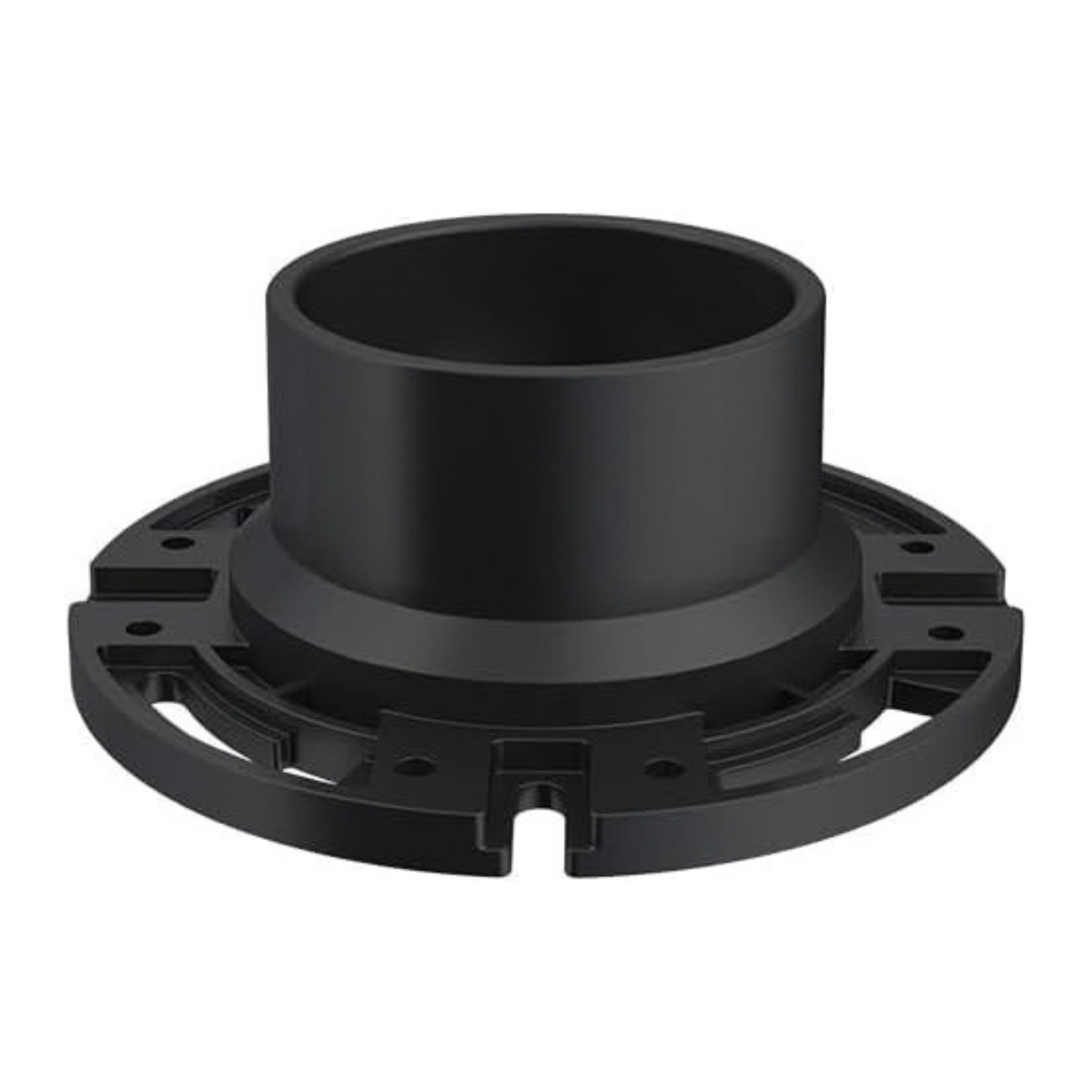SEAFLO RV Toilet 3" Socket Floor Flange (SFRTK1-001) - Fits All RV Toilets (SFRTPH-01-01, SFRTPH-01-02, SFRTPH-02-01) - Secure Fit for 3" to 4" Drain Pipes (Choose White or Black)