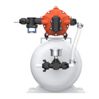 55-Series Marine Water Pump with 2 Gallon Accumulator Tank System - Five-Chamber Diaphragm, Self-Priming, Run Dry Capable, NSF, UL, CE & RoHS Certified - 60 PSI | 5.5 GPM (12V DC/24V DC/115 AC Options)