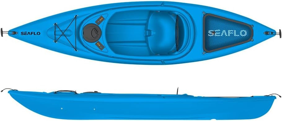 SEAFLO Premium Sit-in Recreational/Day Touring/Sea Kayaks (BXA100-blue)