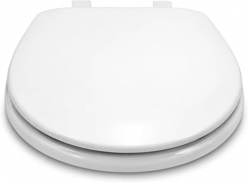 Compact Toilet Cover Kit, Wood Oval Replacement Seat Lid