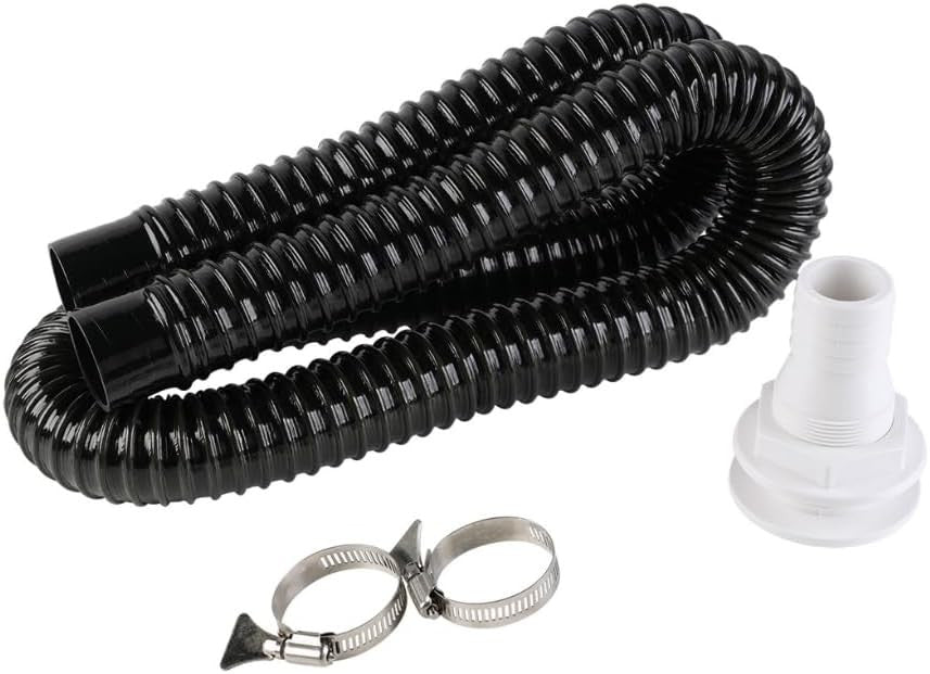 SEAFLO Bilge Pump Installation Kit with Hose, Clamps, and Thru Hull Fitting