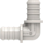SEAFLO Plastic PEX Pipe Coupling Fitting 90 Degree 1/2" Barb x 1/2" Barb Fitting Elbow Adapter-Compatible with PEX or PE-RT Pipe, Corrosion Resistant (5-Pack)