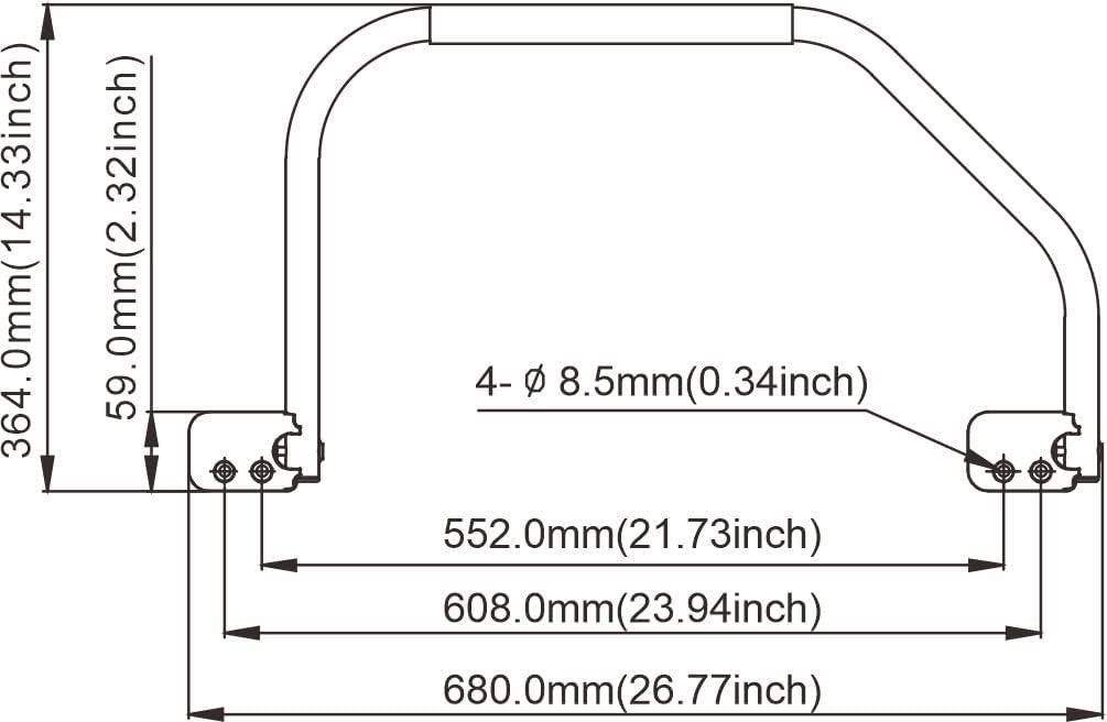 SEAFLO New Foldable Assist Rail