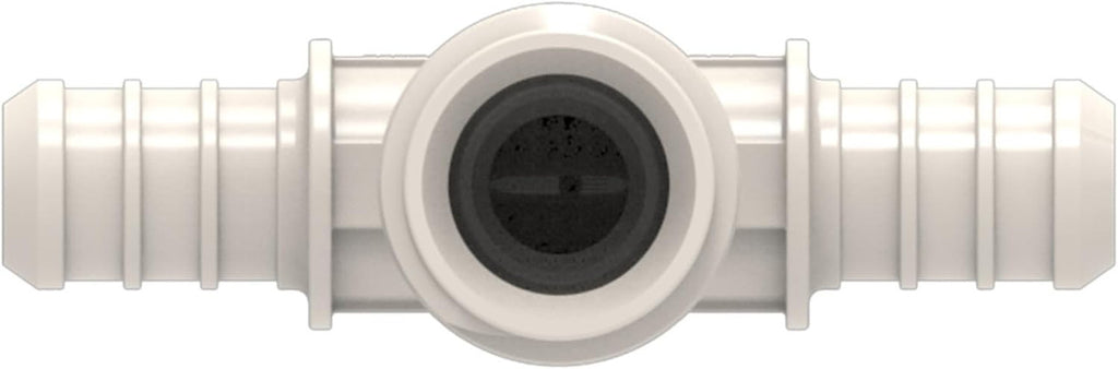 SEAFLO Plastic PEX Pipe Coupling Fitting Tee Style 1/2"-14 MNPT x 1/2" Barb x 1/2" Barb - Compatible with PEX or PE-RT Pipe, Corrosion Resistant (5-Pack)