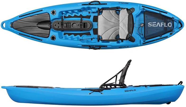 SEAFLO Fishing Kayak (BFA106-A Blue)