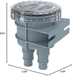 SEAFLO Raw Cooling Water Intake Basket Strainer for Seawater Marine & Boat - Fits 1/2", 5/8", & 3/4" Hose