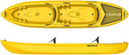 SEAFLO Premium Sit-on Recreational/Day Touring/Sea Kayaks(8'8"-16'2.4") (BNA087-Yellow 8' 8")