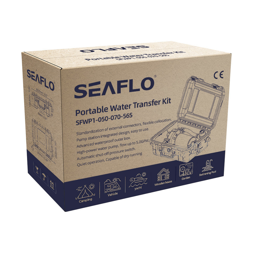 SEAFLO 56 Series Mobile Booster Pump Kit (12V | 70PS | 5.0GPM)