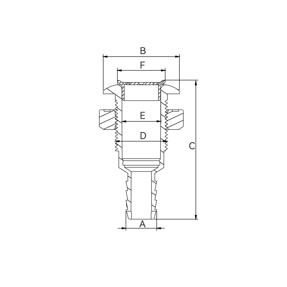 SEAFLO Thru Hull Fittings