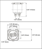 SEAFLO Heavy Duty 275 Amp Battery Isolator ON/OFF Key Switch