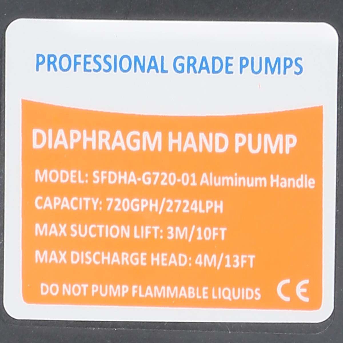 SEAFLO 2 Position Diaphragm Hand Bilge Pump