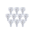 SEAFLO 1 1/8" Thru Hull Fitting (Black | White)