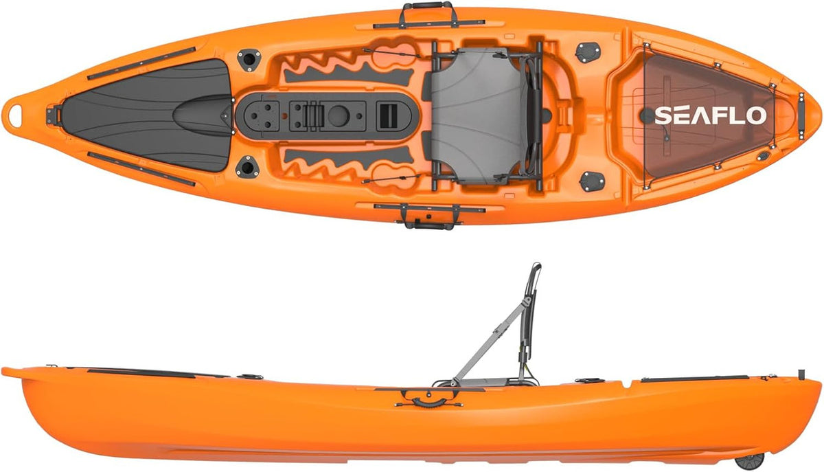 SEAFLO Fishing Kayak BFA106-A | Orange 10'8.5"