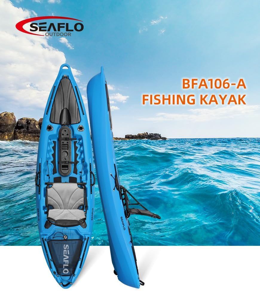 SEAFLO Fishing Kayak (BFA106-A Blue)