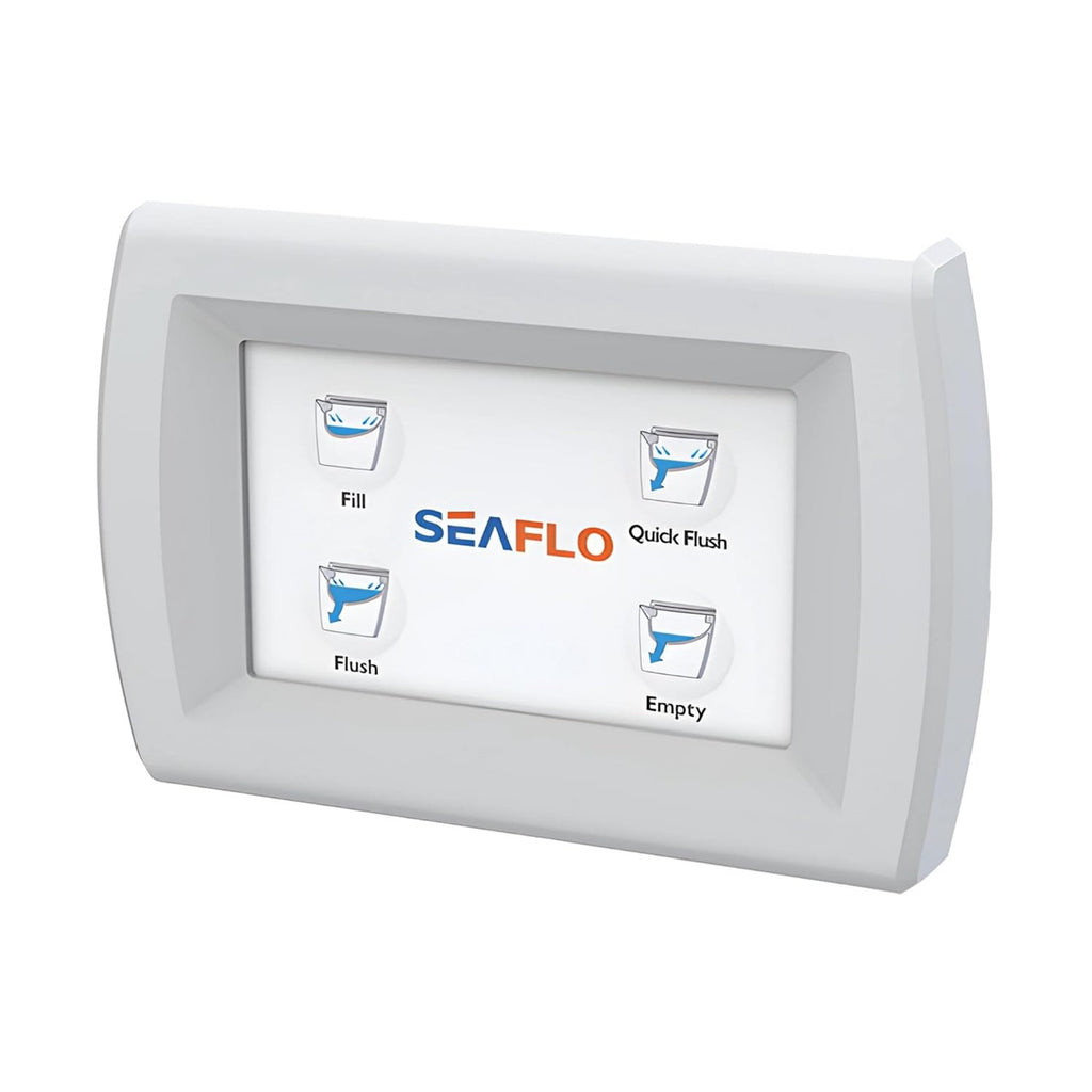 SEAFLO Smart Switch Panel for Quiet Flush Marine Toilets - Replaces Jabsco (58029-1000) Control Panel, Compatible with Seaflo (SFMTE1-05) and Jabsco (58500-101, 58040-3012, 58060-1012, 58240-3012)