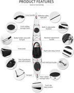 SEAFLO Premium Sit-in Recreational/Day Touring/Sea Kayaks (TSA150-white)