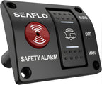 SeaFlo Alarm Control System with 3-Way Switch, 12V 24V