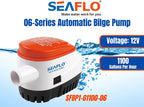 SEAFLO 06-Series  Automatic Bilge Pump (12V | 1100GPH)