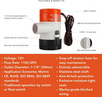 SEAFLO 15-Series Bilge Pump and Float Switch (12V | 1100GPH)