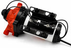SEAFLO 55 Series 115V AC Automatic Demand Diaphragm Pump – 5.0 GPM, 60 PSI, 5-Chamber Self-Priming Water Pump w/Power Plug for Outlet, RV, Marine & Off-Grid Water Systems, 4-Year Warranty