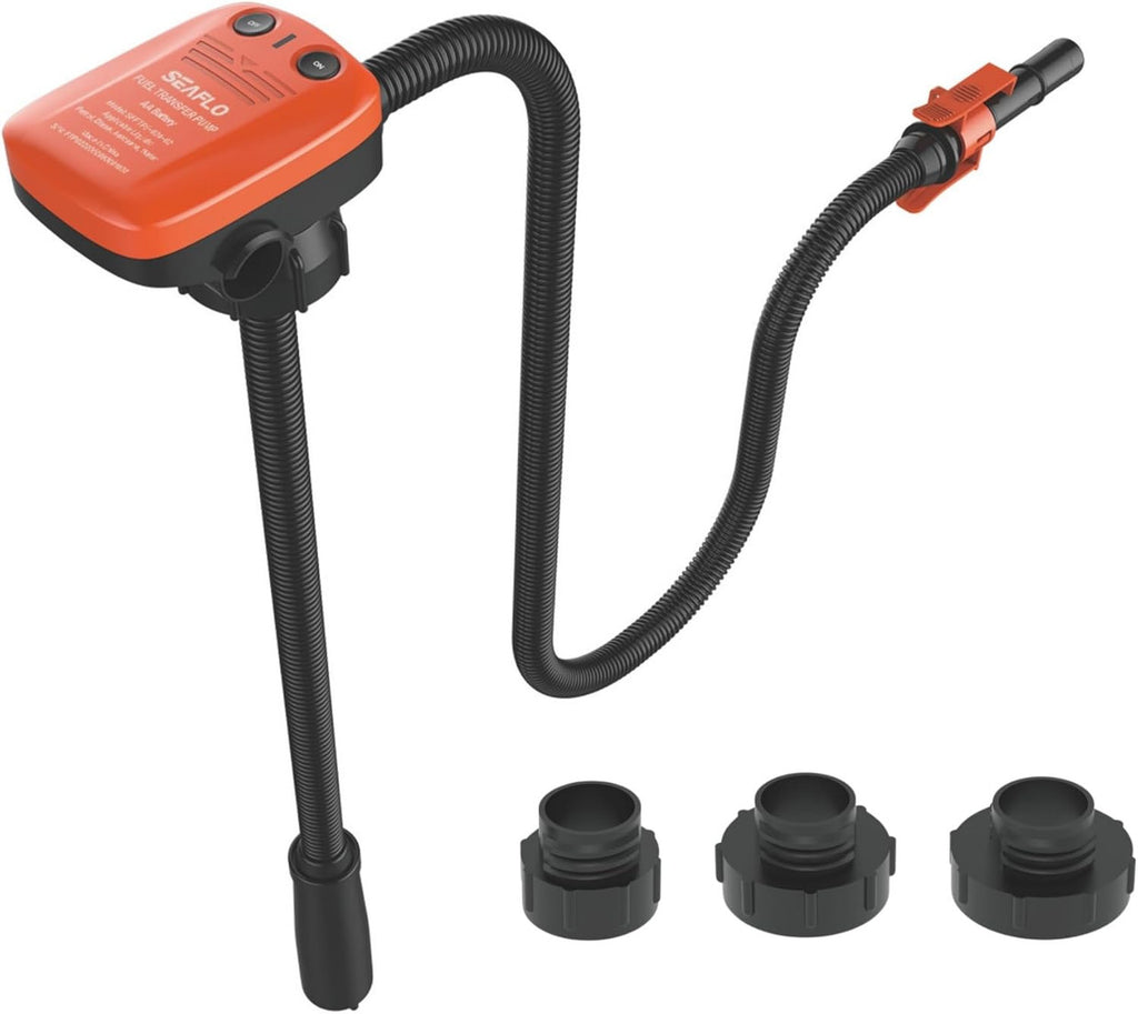 SEAFLO Fuel Transfer Pump – Battery Operated, 2.4 GPM (9.0 LPM)