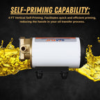 SEAFLO Self-Priming Gear Pump (12V|3.2GPM|12.0LPM) (Choose 12V or 24V)