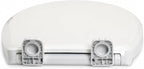 Toilet Cover Kit with Soft Close Seat, Oval Fully Plastic Replacement Seat Lid