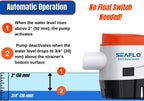 SEAFLO 06-Series  Automatic Bilge Pump (12V | 1100GPH)