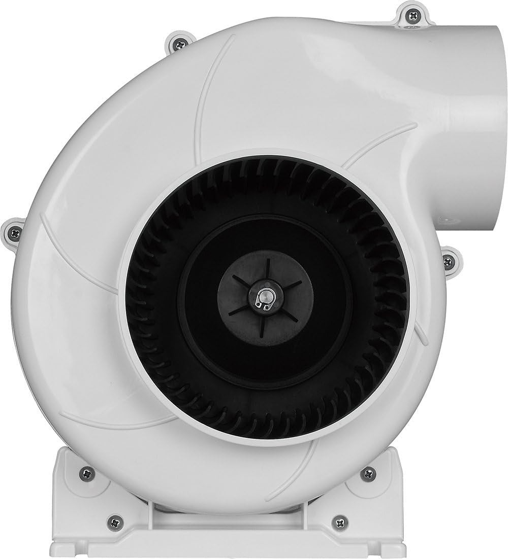SEAFLO High Flow Blower Fan, 320 CFM 12 Volt (Flex Mount)