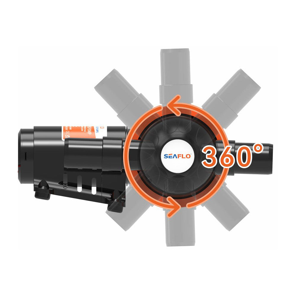 SEAFLO Diaphragm Waste Pump (12V | 24V)