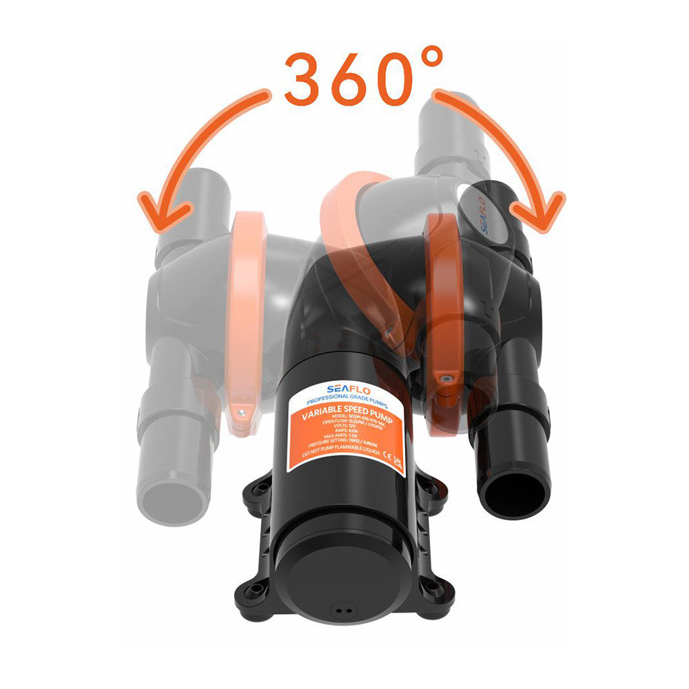 SEAFLO Diaphragm Waste Pump (12V | 24V)