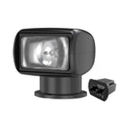 SEAFLO 01 Series 360° Rotating 12V DC Remote Control Halogen Boat Searchlight, 100000cd (12V | 24V) (Black | White)