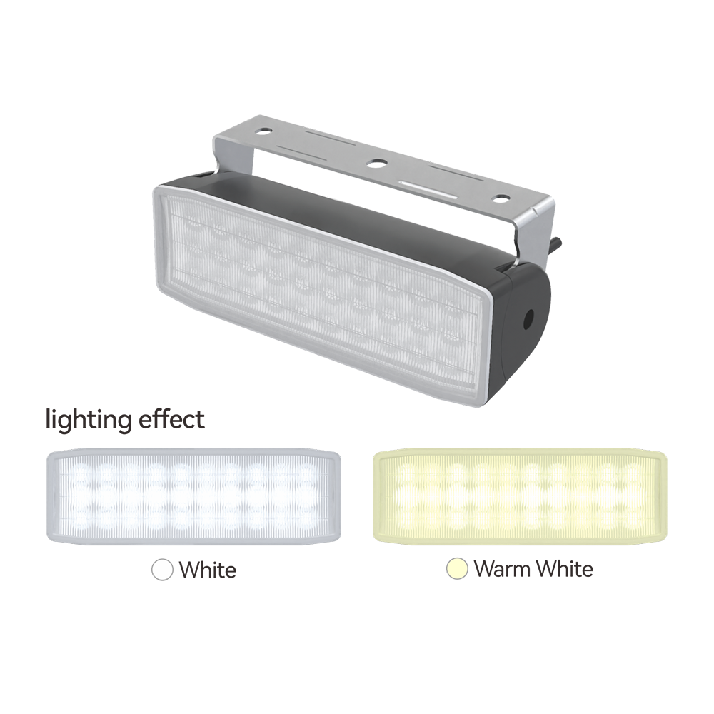 SEAFLO Dual Colour LED Floodlights - 01 Series (Bracket Mount)