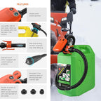 SEAFLO Rechargeable Automatic Electric Fuel Pump Transfer Pump (Flow Rate 2.3 GPM - 3.1 GPM) with Lithium Battery