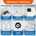 SEAFLO Bottled Water System - Convenient On/Off Switch, 20ft Discharge Tube, Wall Plug