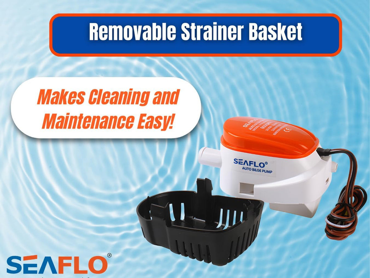 SEAFLO 06-Series  Automatic Bilge Pump (12V | 1100GPH)