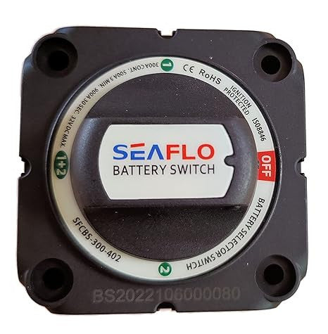 SEAFLO Heavy Duty 900 Amp 4 Position Battery Selector Switch (Choose Quantity)
