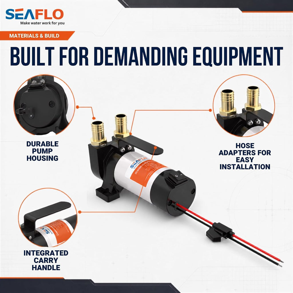 SEAFLO 05 Series Diesel Refueling Pump (12V | 24V)
