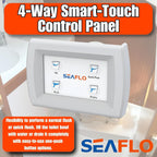 SEAFLO Smart Switch Panel for Quiet Flush Marine Toilets - Replaces Jabsco (58029-1000) Control Panel, Compatible with Seaflo (SFMTE1-05) and Jabsco (58500-101, 58040-3012, 58060-1012, 58240-3012)