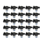 SEAFLO Inline Water Pump Filter 52S02-3/4" Male Quick Attach with 1/2" Hose Barb, 50 MeshSteel Strainer with Plastic Shell, Fits SEAFLO 56 Series Pumps, RV, Marine, Agriculture, Lawn Care (25-Pack)