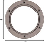 SEAFLO 4" - 6" Tan Circular Non Slip Inspection Hatch with Detachable Cover and Foam Seal