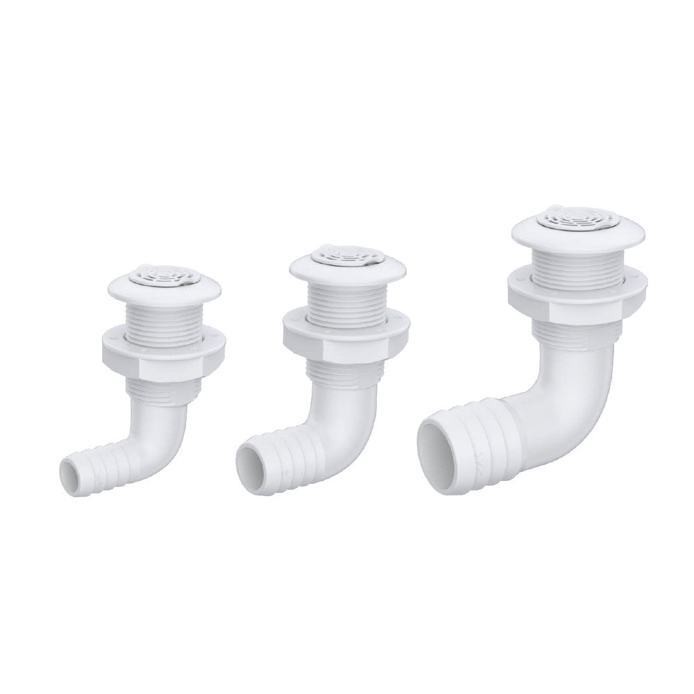 SEAFLO 90° Thru Hull Fittings