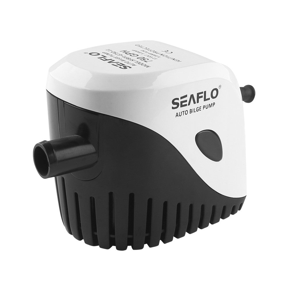 SEAFLO 11-Series 750GPH Automatic Submersible Bilge Water Pump with Magnetic Float Switch (Choose 12V or 24V)