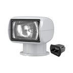 SEAFLO 01 Series 360° Rotating 12V DC Remote Control Halogen Boat Searchlight, 100000cd (12V | 24V) (Black | White)