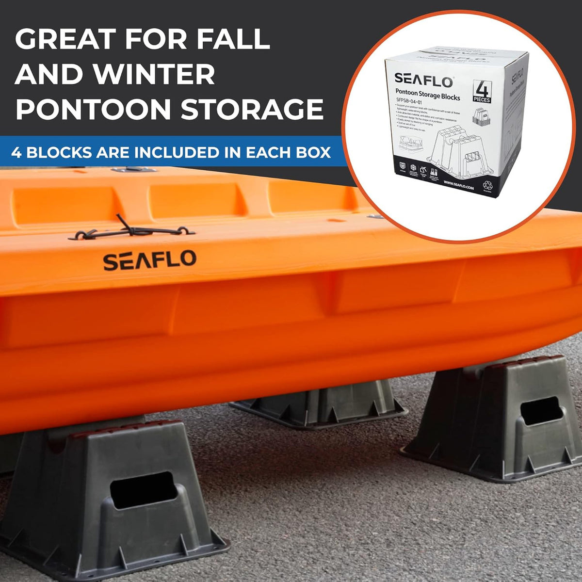 SEAFLO Pontoon Storage Blocks