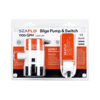 SEAFLO 15-Series Bilge Pump and Float Switch (12V | 1100GPH)